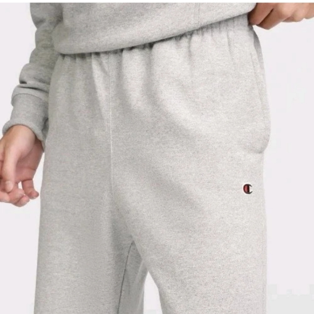 Champion Baggy Jogger Sweatpants Big Tall Men 3X Gray Drawstring Lounge Dad Nwt